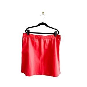 Club Monaco Jodi Skirt Mini Orange Lined Women's 6 NWT